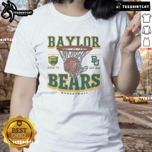 Womens Nice Baylor Bears Game Time Tee featuring vibrant team colors and logo, perfect for game day spirit.