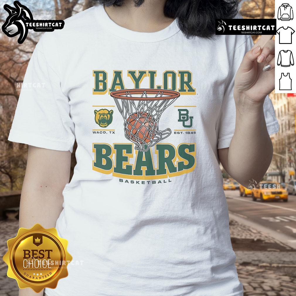 Womens Nice Baylor Bears Game Time Tee featuring vibrant team colors and logo, perfect for game day spirit.