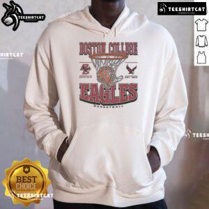 Boston College Eagles Game Time Hoodie in navy blue, featuring team logo, perfect for game day or casual wear.