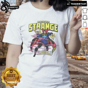 Stylish Nice Doctor Strange ladies tee featuring vibrant graphics and a modern fit, perfect for Marvel fans.