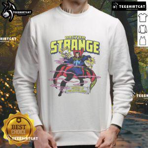 Stylish Nice Doctor Strange sweatshirt featuring vibrant graphics and comfortable fit for Marvel fans.