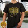 Alt Text: Nice Indiana Pacers Yes 'Cers T-Shirt featuring vibrant team colors and logo for fans of the NBA basketball team.
