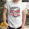 Nice Snoopy New Jersey Devils T-Shirt featuring Snoopy at hockey camp, perfect for NHL fans and collectors.