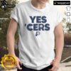 Nice vintage Yes Cers basketball T-shirt featuring a retro design and bold graphics, perfect for sports enthusiasts.