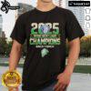 Alt Text: Official Back To Back London Knights 2025 OHL Champions T-Shirt featuring team logo and celebration design.