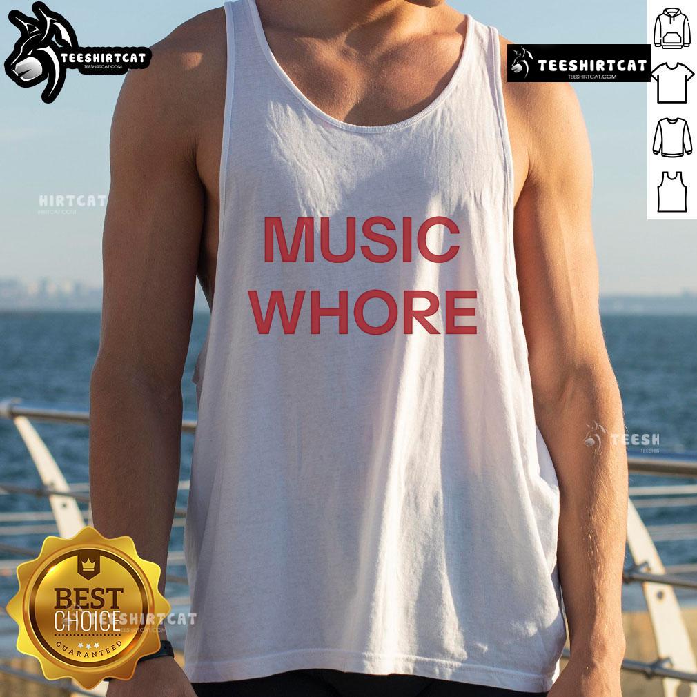 Official Divadelight777 Music Whore Tank Top featuring bold graphic design and stylish fit for music lovers.