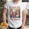 Official Hands Off Harvard Comfort Colors T-Shirt featuring Steve Kerr for anti-Trump protest, promoting political activism.