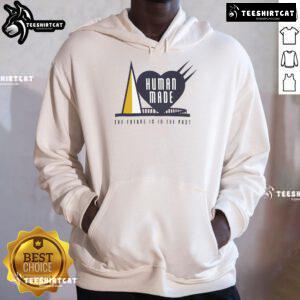Alt Text: Official Human Made The Future Is In The Past Hoodie featuring a stylish design and comfortable fit for casual wear.