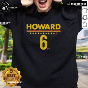 Official Natasha Howard IND 6 Sweatshirt in vibrant colors, featuring team logo and stylish design for fans and athletes.