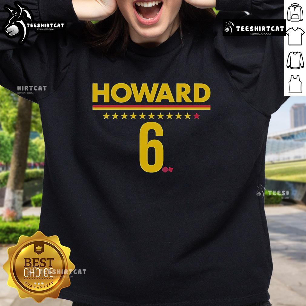 Official Natasha Howard IND 6 Sweatshirt in vibrant colors, featuring team logo and stylish design for fans and athletes.