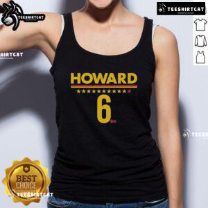 Alt Text: Official Natasha Howard IND tank top featuring team colors and logo, perfect for fans and athletes.