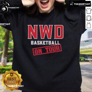 Official Norwood Flames Classics 2025 On Tour Sweatshirt featuring vibrant team colors and stylish design.