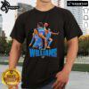 Official OKC Thunder Jalen Williams NBA T-Shirt featuring team colors and player graphics, perfect for fans.