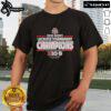 Official Ohio State Buckeyes 2025 Men's Lacrosse Tournament Champs T-Shirt featuring team colors and logo design.