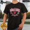 Official Ole Miss Rebels Softball 2025 NCAA Women's College World Series Bound T-Shirt, featuring team logo and vibrant design.