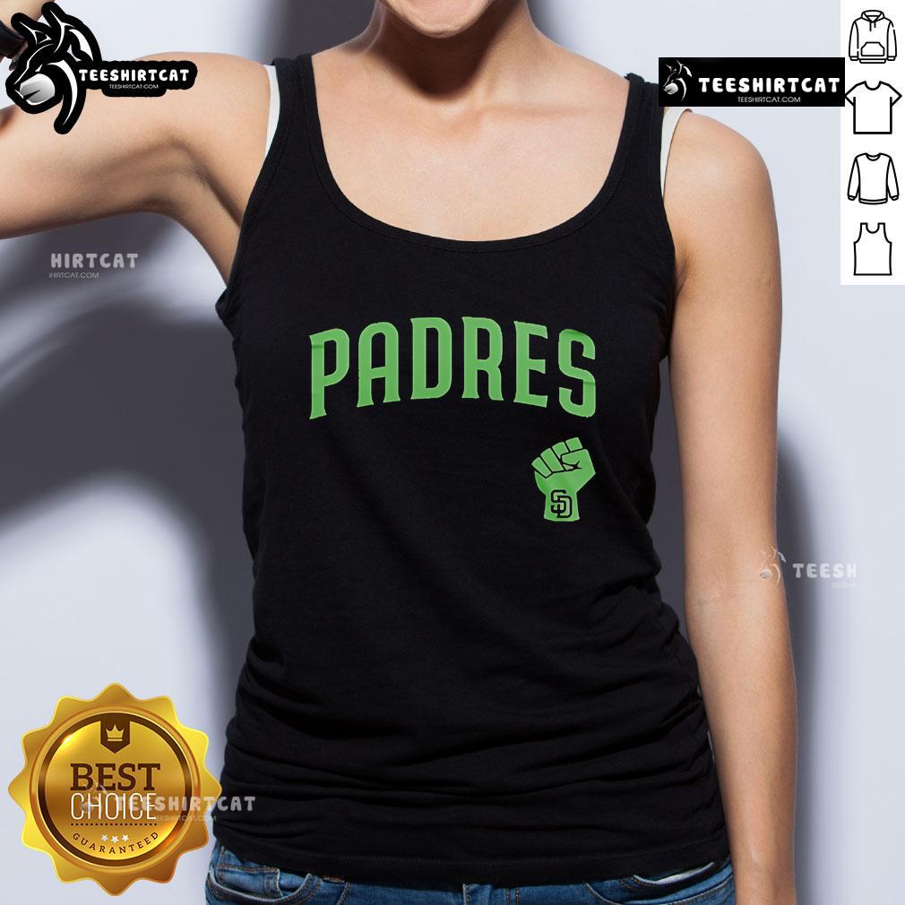 Official Padres Mental Health Awareness Month 2025 tank top featuring a vibrant design promoting mental wellness.