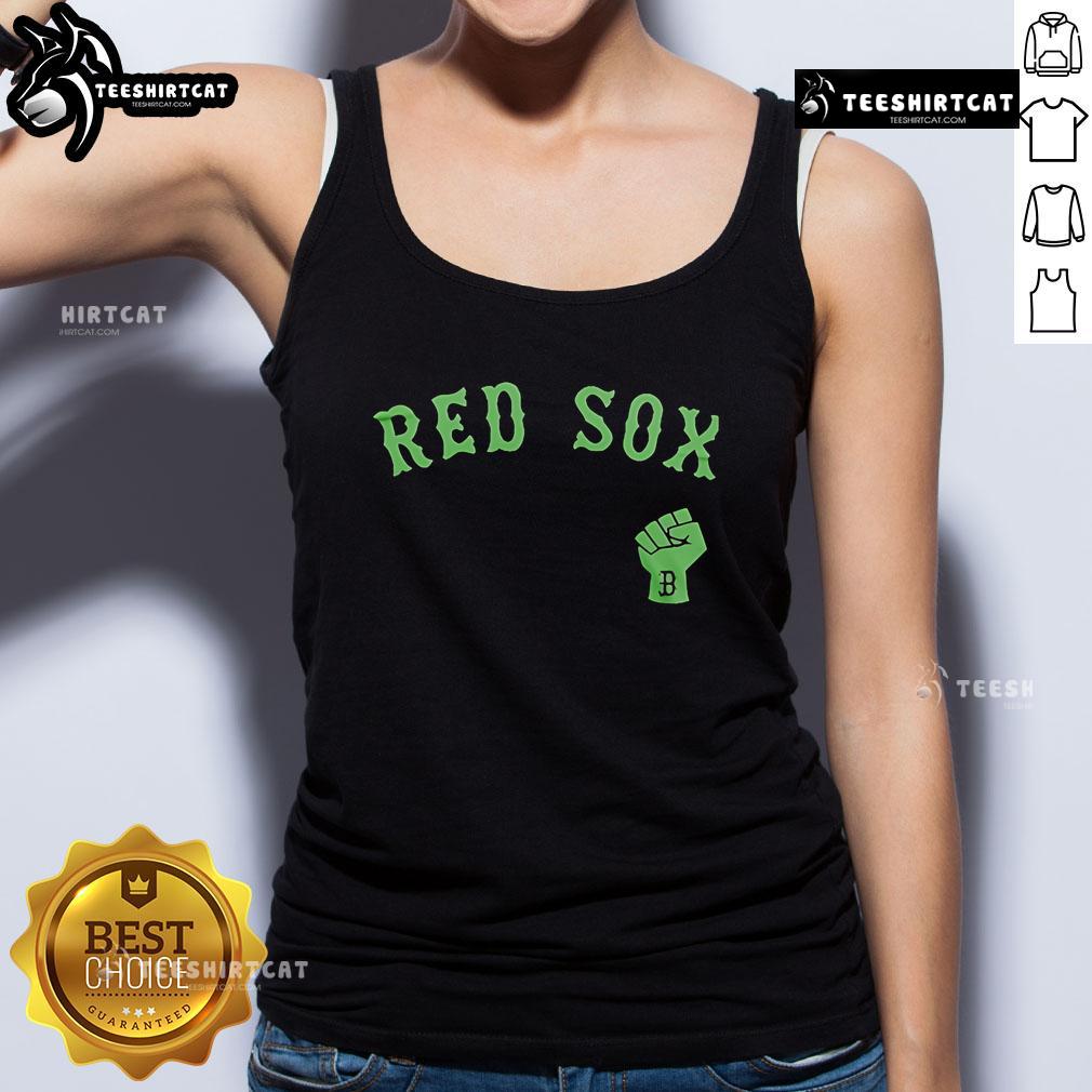 Official Red Sox Mental Health Awareness Month 2025 tank top featuring team logo and vibrant colors for a cause.