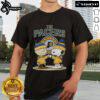 Alt Text: Official Snoopy and Charlie Brown The Peanuts fan T-shirt featuring Indiana Pacers logo and colorful design.