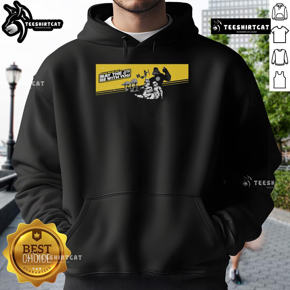 Official Star Wars Day May the 4th Be With You Hoodie featuring iconic Star Wars graphics and comfortable design.