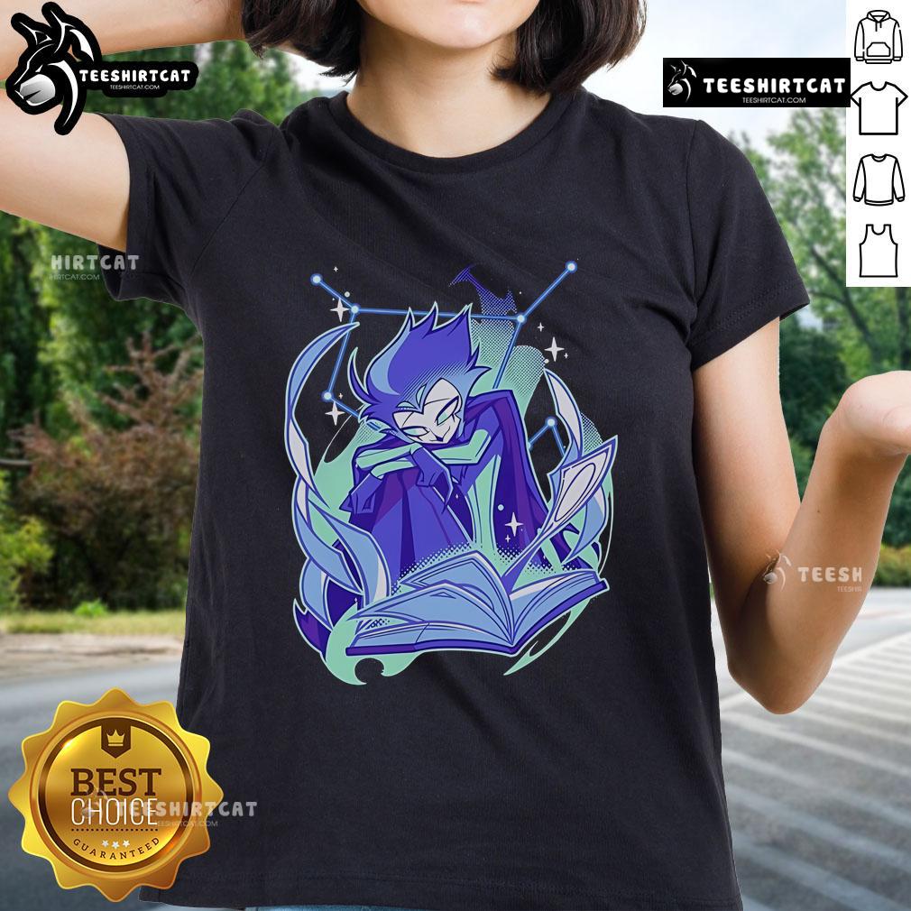 Official Stolas Pride 2025 Ladies Tee featuring vibrant colors and a stylish design for celebrating LGBTQ+ pride.