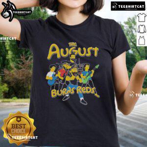 Alt Text: Official August Burns Red band ladies tee featuring logo design, perfect for fans of the metalcore music genre.