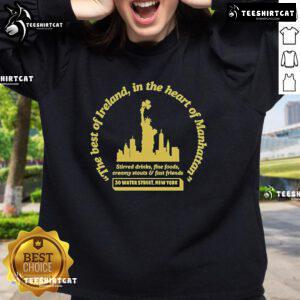 Official The Dead Rabbit Irish Imports Manhattan Sweatshirt featuring a classic design and cozy fit for fans.