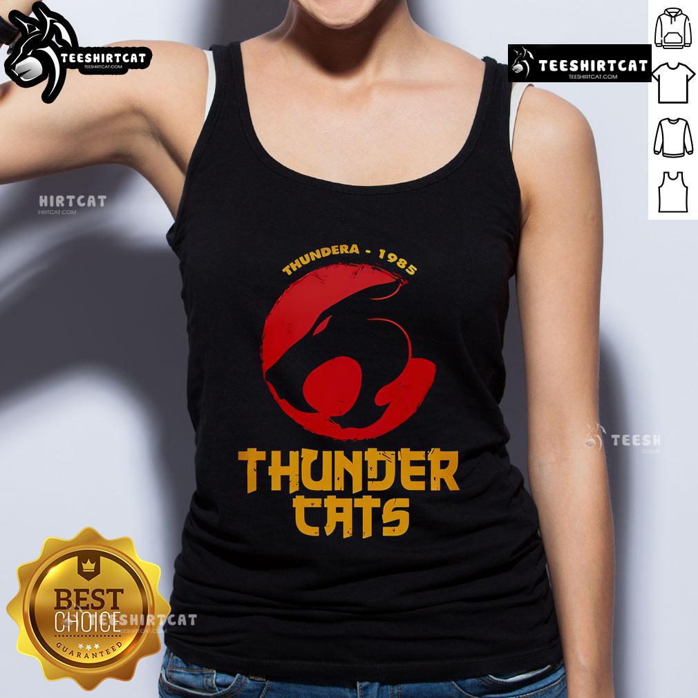 Official Thunder Cats 40th Anniversary Special Tank Top featuring iconic characters and vibrant colors for fans.