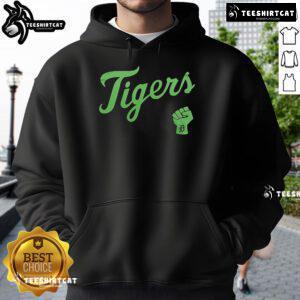 Official Tigers Mental Health Awareness Month 2025 Hoodie featuring vibrant colors and a supportive message for mental health.