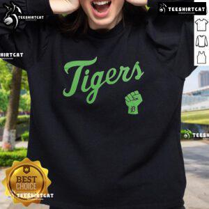 Official Tigers Mental Health Awareness Month 2025 sweatshirt in vibrant colors promoting mental health awareness.