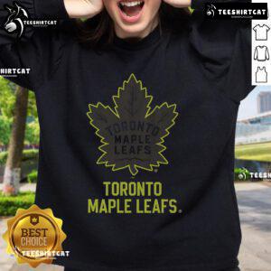 Official Toronto Maple Leafs Highlight Reel Sweatshirt featuring team logo and vibrant graphics for fans.