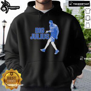 Alt Text: Official Vintage Julius Randle Minnesota Timberwolves Hoodie showcasing team colors and logo in a stylish design.