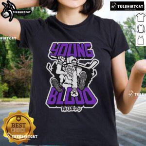 Official Youngblood Walrave Records Ladies Tee featuring a stylish design and vibrant colors for music lovers.