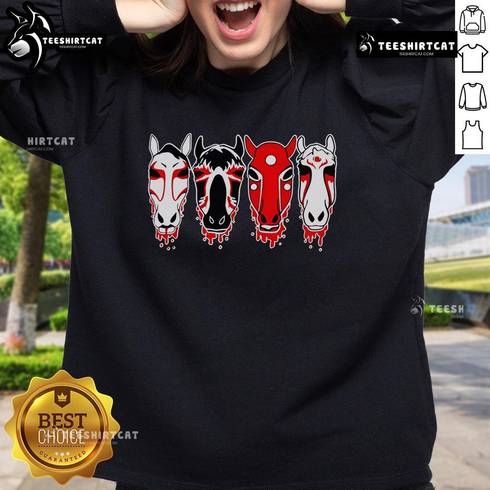 Premium Daikaiju Equine Type Sweatshirt featuring a unique design, perfect for casual wear and fans of mythical creatures.