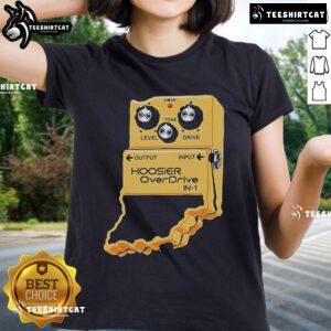 Alt Text: Premium Hoosier OverDrive Ladies Tee in stylish design, perfect for casual wear and showing off your Hoosier pride.