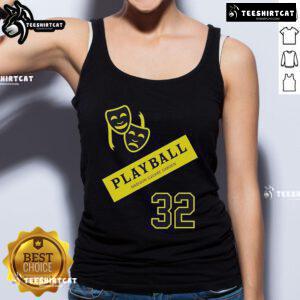 Premium New York Knicks Playball tank top at Madison Square Garden, perfect for fans and game day attire.