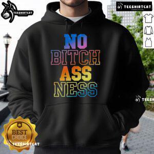 Premium No Bitch Ass Ness Gradient Hoodie in vibrant colors, showcasing stylish design and comfortable fit for everyday wear.