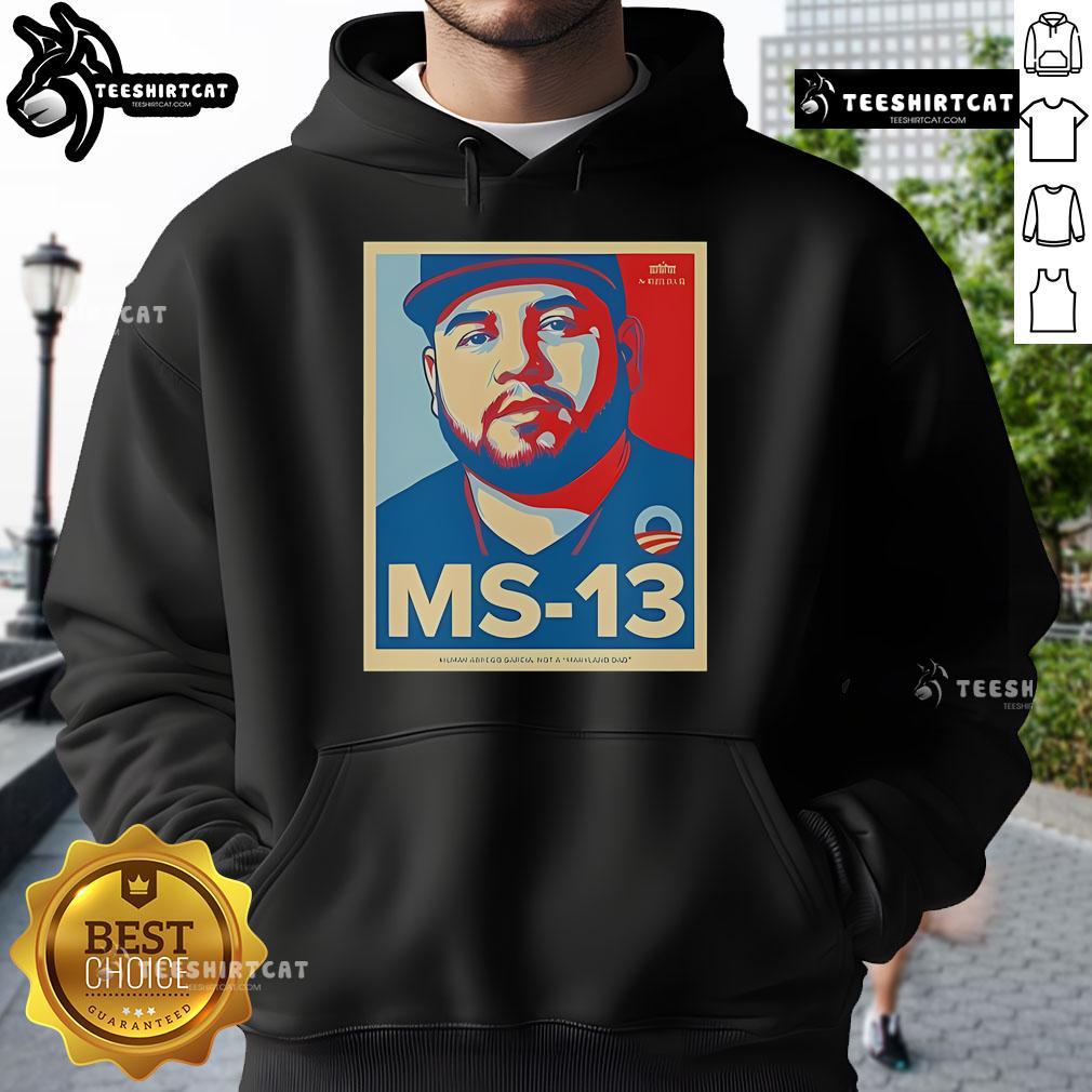 Premium 'The White House Not Maryland Dad Ms 13' Hoodie featuring a unique design for stylish casual wear.