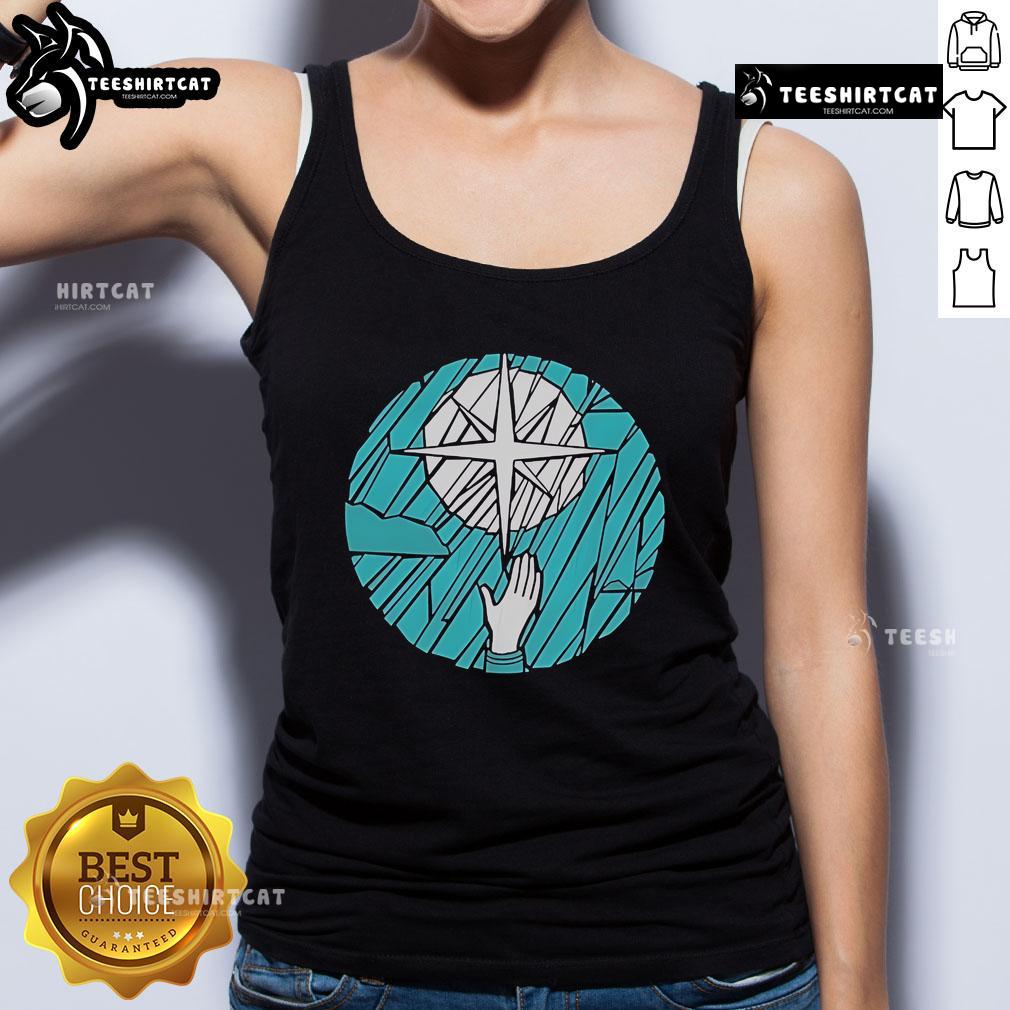 Alt Text: Stylish Pretty Solence Rain Down Tank Top featuring a vibrant design, perfect for casual summer outfits and fashion lovers.