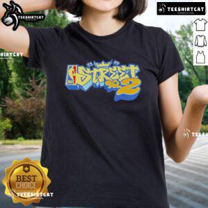 Top 2003 NBA Street Vol 2 Ladies Tee featuring vibrant graphics and a stylish design for basketball fans.