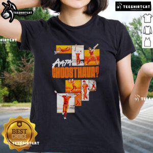 Stylish Top Aata Choosthava Ladies Tee in vibrant colors, perfect for casual wear and expressing personality.