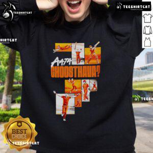 Stylish Top Aata Choosthava sweatshirt featuring vibrant colors and a trendy design, perfect for casual wear.