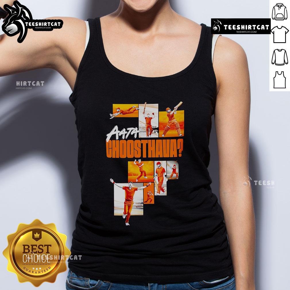 Stylish Top Aata Choosthava tank top in vibrant colors, perfect for casual wear and summer outings.