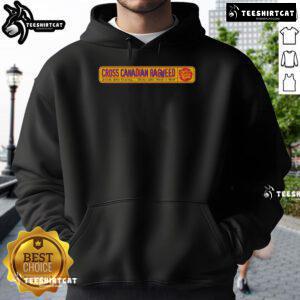 Top Cross Canadian Ragweed hoodie featuring a rock 'n' roll design, perfect for country music fans.