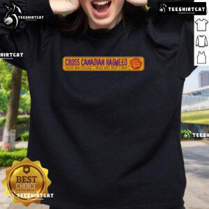 Top Cross Canadian Ragweed sweatshirt featuring a country rock design, perfect for fans of music and style.