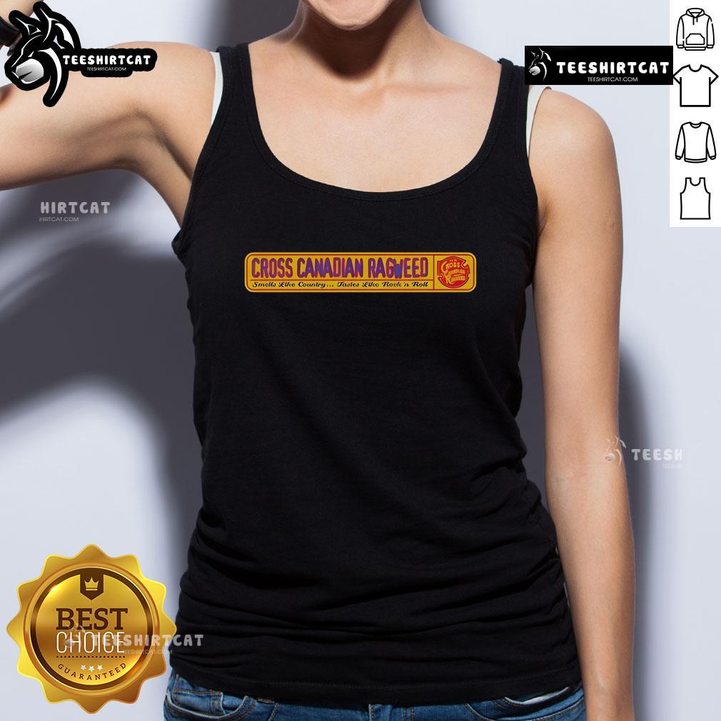 Top featuring 'Cross Canadian Ragweed' design, embodies country vibes and rock 'n' roll spirit. Ideal for music fans.