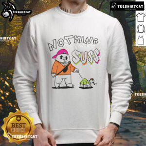 Funny Nothing Suss Sweatshirt featuring a playful design perfect for casual wear and showcasing a humorous style.