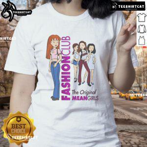 Good Fashion Club The Original Mean Girls Ladies Tee in vibrant colors, perfect for fans of the iconic film.