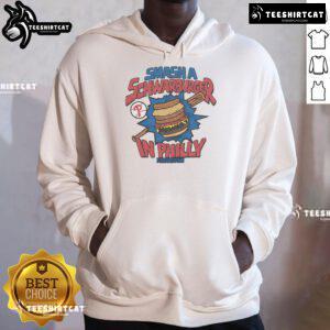 Good MLB X Flavortown Philadelphia Phillies Smash A Schwarburger hoodie featuring vibrant team colors and unique design.