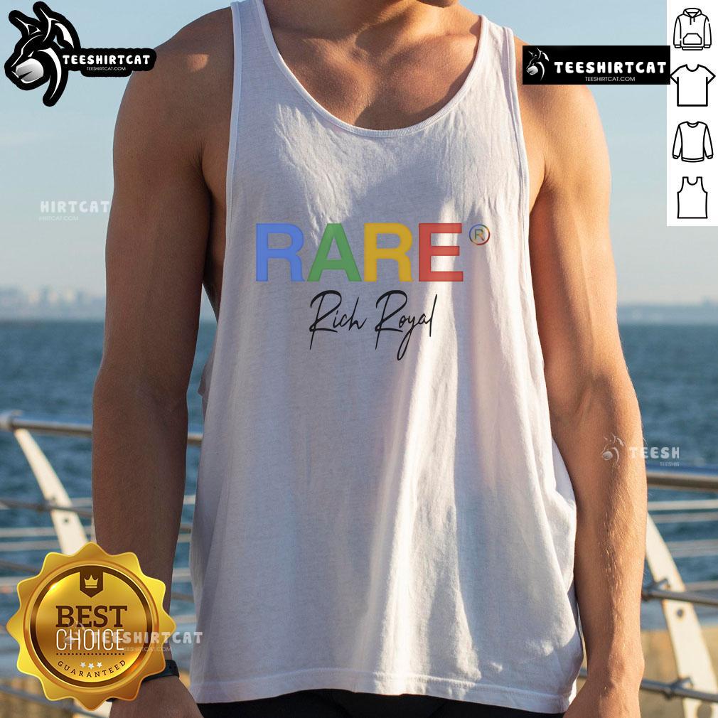 Good Rare Rich Royal Tank Top in vibrant colors, perfect for casual wear and summer fashion. Stylish and comfortable design.