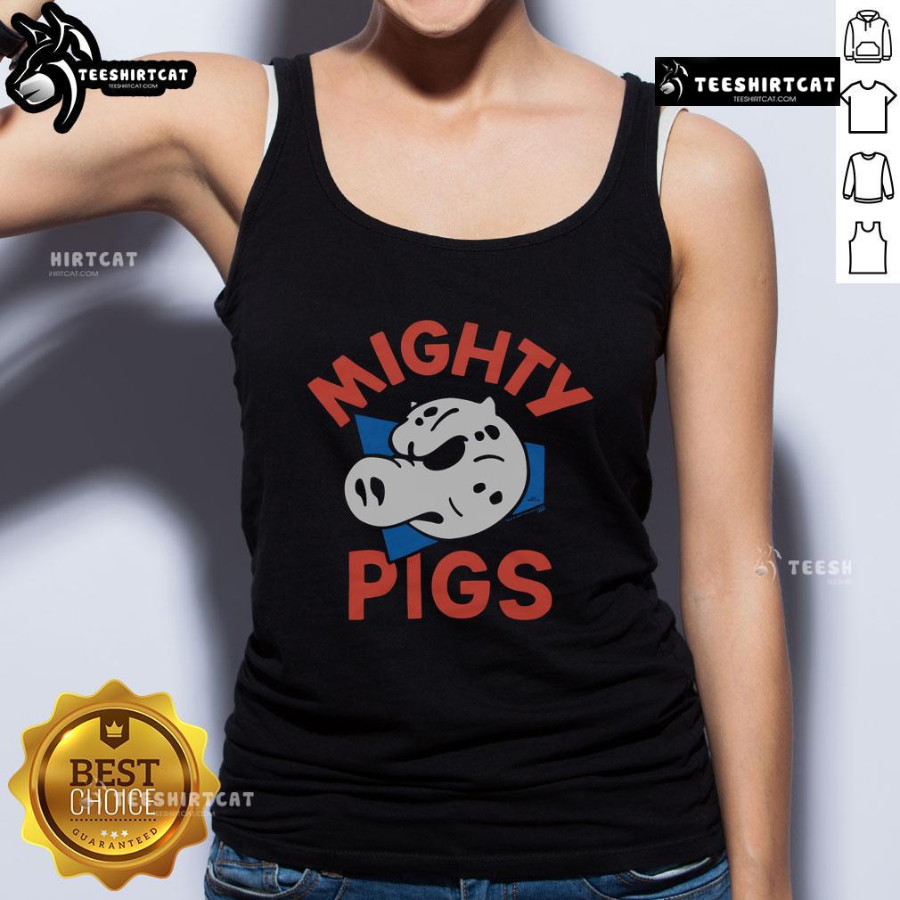 Good The Simpsons Springfield Mighty Pigs tank top featuring vibrant graphics and a stylish design for fans.